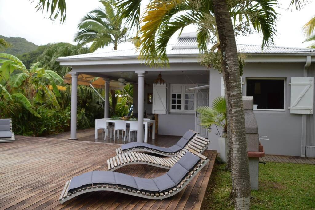La Charmante Villa Coco Avec Magnifique Vue Mer Le Marin ภายนอก รูปภาพ