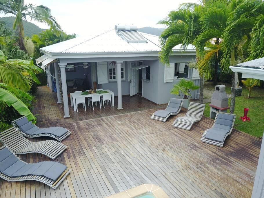 La Charmante Villa Coco Avec Magnifique Vue Mer Le Marin ภายนอก รูปภาพ